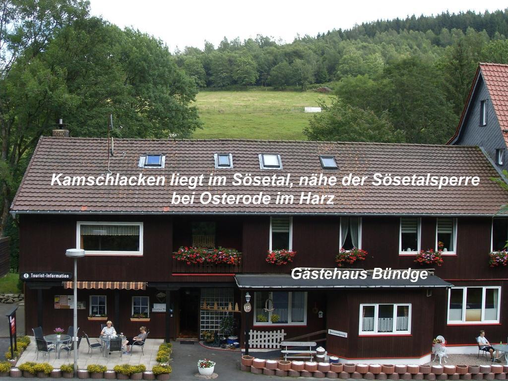 Gästehaus Bündge Kamschlacken Exterior foto
