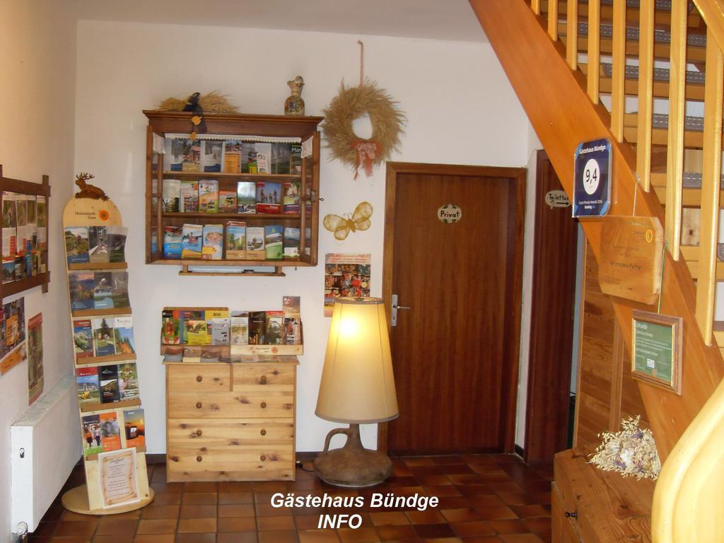 Gästehaus Bündge Kamschlacken Exterior foto